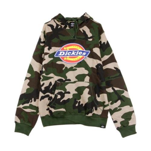 Camouflage Lichtgewicht Hoodie Dickies , Green , Heren