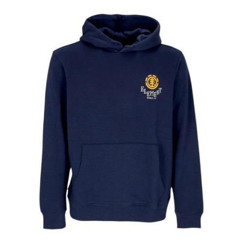 Navy Hoodie met Kangoeroezak Element , Blue , Heren