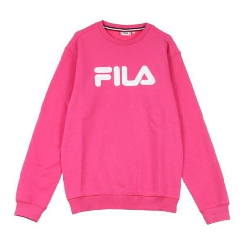 Roze Yarrow Crew Neck Sweatshirt Fila , Pink , Heren