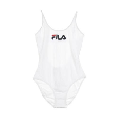 Witte badpak voor vrouwen Fila , White , Dames