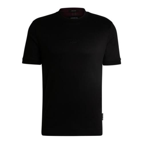 Stijlvol T-shirt Hugo Boss , Black , Heren