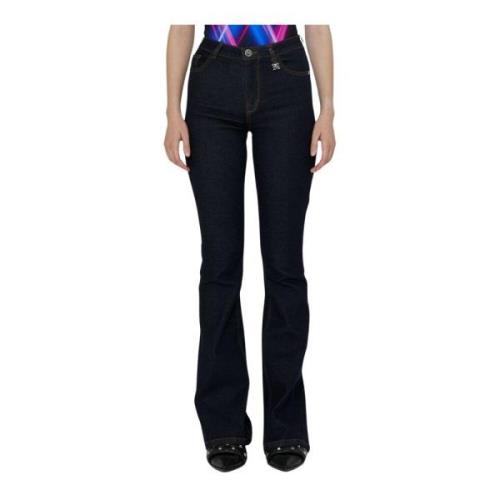 Slim Fit Flared Hem Jeans John Richmond , Blue , Dames