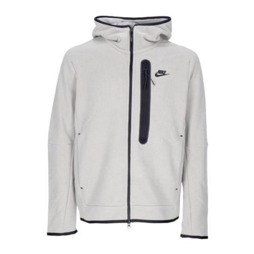 Tech Fleece Zip Hoodie Winter Sportkleding Nike , Gray , Heren