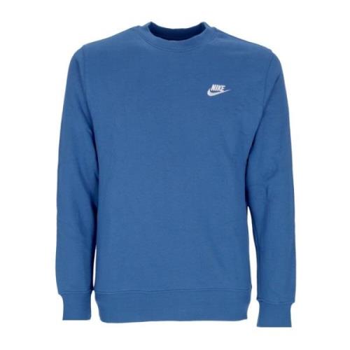 Crewneck Sweatshirt Navy Blue/White Nike , Blue , Heren