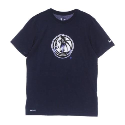 Chrome Logo College Navy T-Shirt Nike , Blue , Heren