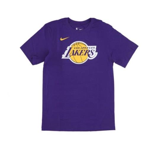 NBA Logo Essential Tee Paars Nike , Purple , Heren