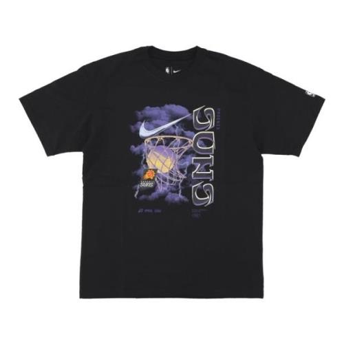 Phoenix Suns NBA Courtside Tee Nike , Black , Heren