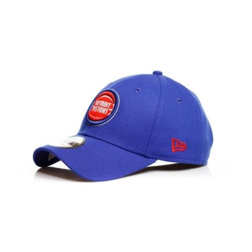 Detroit Pistons NBA Cap Gebogen Klep New Era , Blue , Unisex