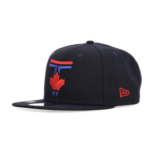 Toronto Blue Jays Platte Klep Pet New Era , Black , Unisex