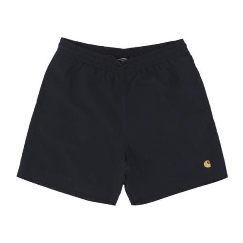 Navy/Gold Zwembroek met Zakken Carhartt Wip , Blue , Heren