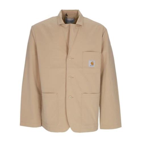 Ripstop Werkjas Bruin Carhartt Wip , Beige , Heren