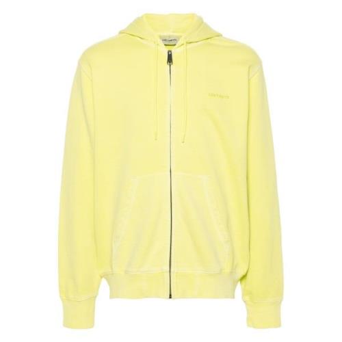 Katoenen Sweatshirt Carhartt Wip , Yellow , Heren