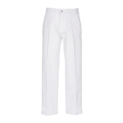 Canvas Timmerman Werkbroek Wit Obey , White , Heren