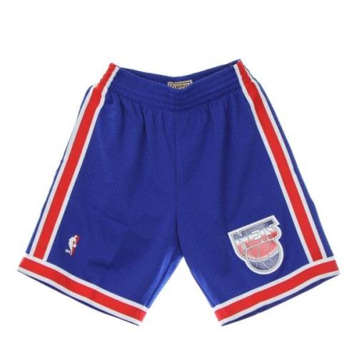 NBA Swingman Basketball Shorts 1993-94 Mitchell & Ness , Blue , Heren