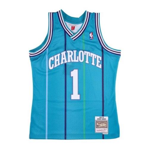 NBA Swingman Jersey Hardwood Classics Mitchell & Ness , Blue , Heren