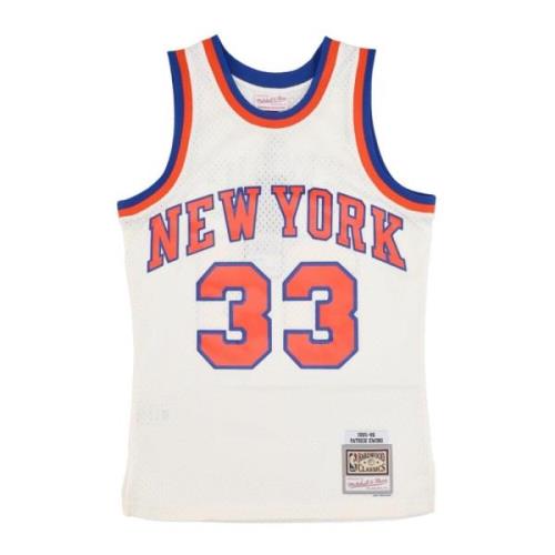 Basketbal Tanktop Swingman Jersey Mitchell & Ness , White , Heren