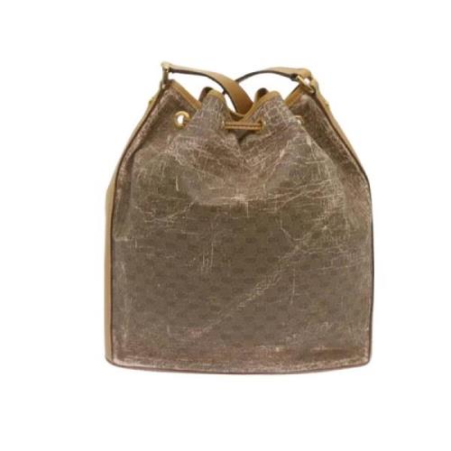 Pre-owned Fabric gucci-bags Gucci Vintage , Beige , Dames