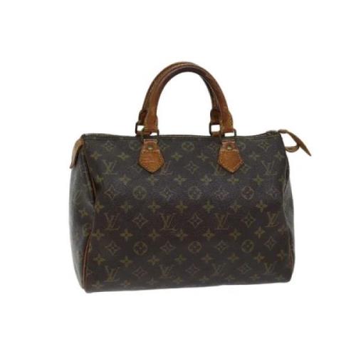 Pre-owned Canvas louis-vuitton-bags Louis Vuitton Vintage , Brown , Da...