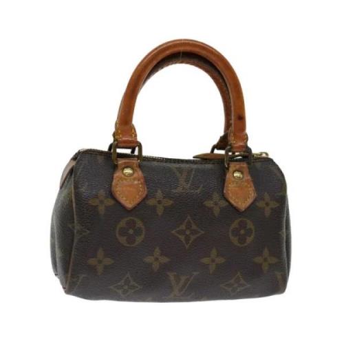 Pre-owned Canvas louis-vuitton-bags Louis Vuitton Vintage , Brown , Da...