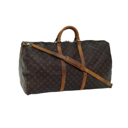 Pre-owned Canvas louis-vuitton-bags Louis Vuitton Vintage , Brown , Da...