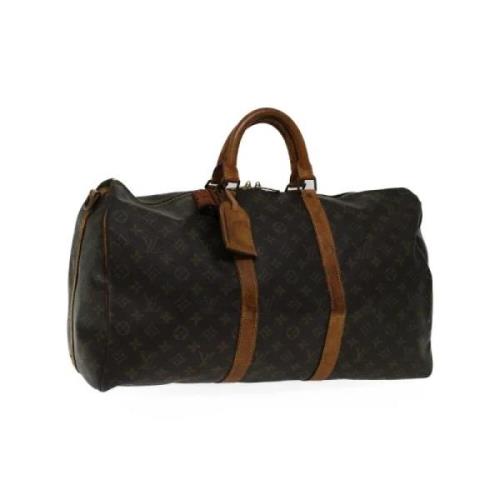 Pre-owned Canvas louis-vuitton-bags Louis Vuitton Vintage , Brown , Da...