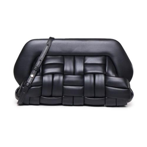 Ecoleather Zwarte Tas met Magnetische Sluiting THEMOIRè , Black , Dame...