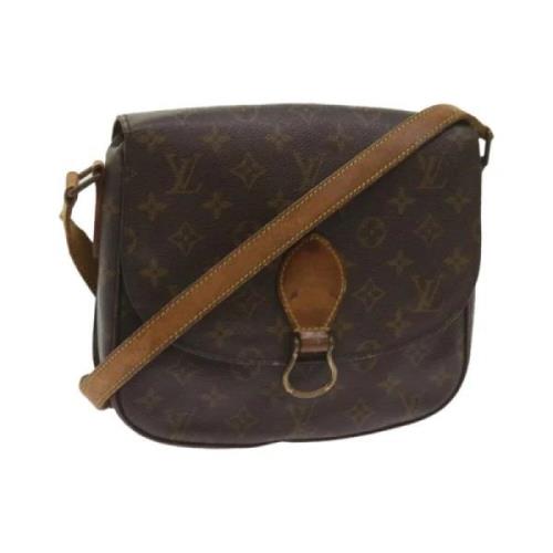 Pre-owned Canvas louis-vuitton-bags Louis Vuitton Vintage , Brown , Da...