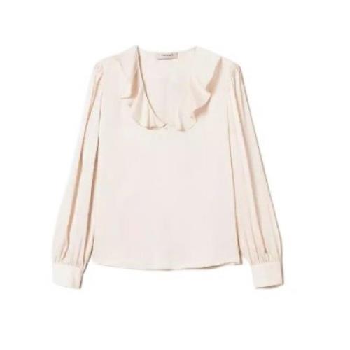 Stijlvolle Shirt Set Twinset , Beige , Dames