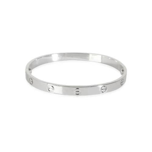 Pre-owned White Gold bracelets Cartier Vintage , White , Dames