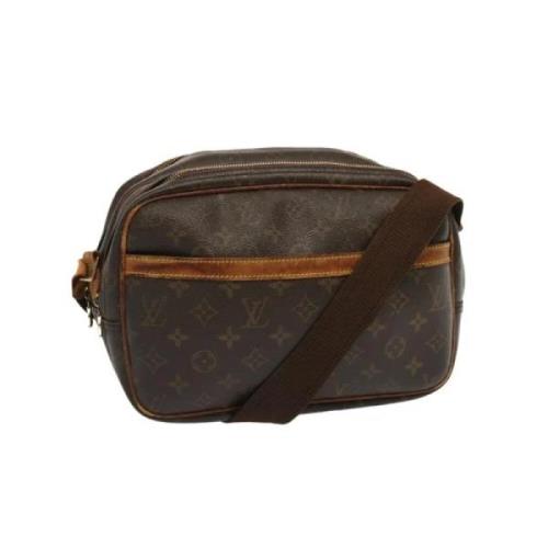 Pre-owned Canvas louis-vuitton-bags Louis Vuitton Vintage , Brown , Da...