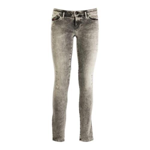 Gescheurde Skinny Jeans voor Vrouwen Diesel , Gray , Dames