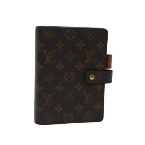 Pre-owned Canvas home-office Louis Vuitton Vintage , Brown , Dames