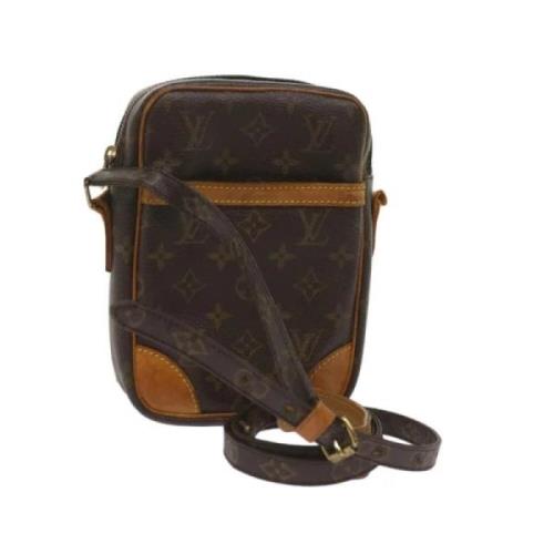 Pre-owned Canvas louis-vuitton-bags Louis Vuitton Vintage , Brown , Da...