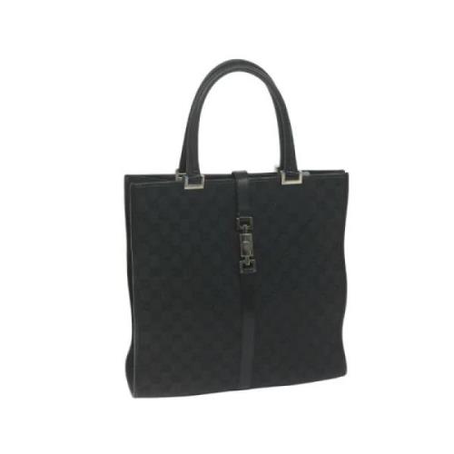 Pre-owned Canvas gucci-bags Gucci Vintage , Black , Dames