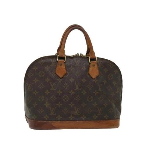 Pre-owned Canvas louis-vuitton-bags Louis Vuitton Vintage , Brown , Da...