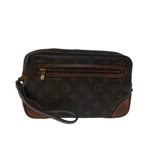 Pre-owned Canvas louis-vuitton-bags Louis Vuitton Vintage , Brown , Da...