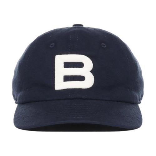 Zwarte Baseballpet Logo Voorzijde Italië Bally , Black , Heren