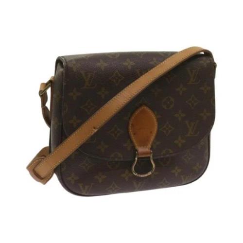 Pre-owned Canvas louis-vuitton-bags Louis Vuitton Vintage , Brown , Da...