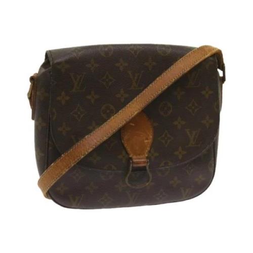 Pre-owned Canvas louis-vuitton-bags Louis Vuitton Vintage , Brown , Da...