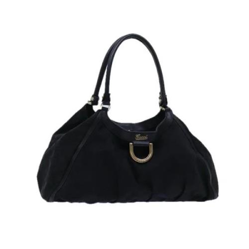 Pre-owned Canvas gucci-bags Gucci Vintage , Black , Dames