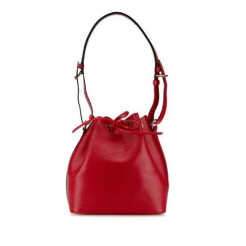 Pre-owned Leather shoulder-bags Louis Vuitton Vintage , Red , Dames