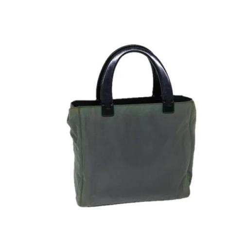 Pre-owned Nylon handbags Prada Vintage , Green , Dames