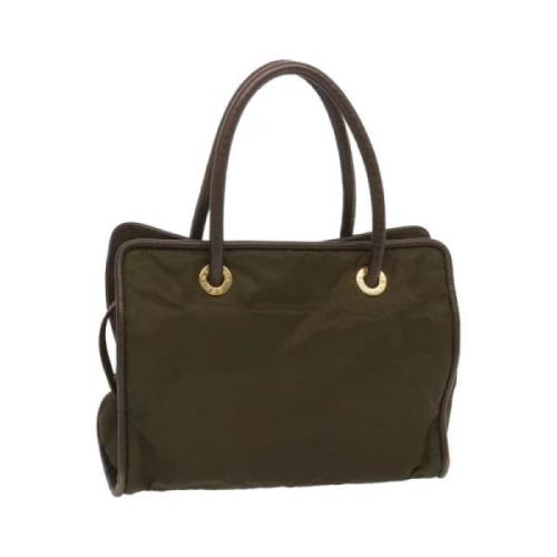 Pre-owned Nylon celine-bags Celine Vintage , Green , Dames