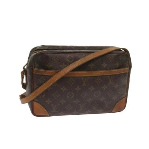 Pre-owned Canvas louis-vuitton-bags Louis Vuitton Vintage , Brown , Da...