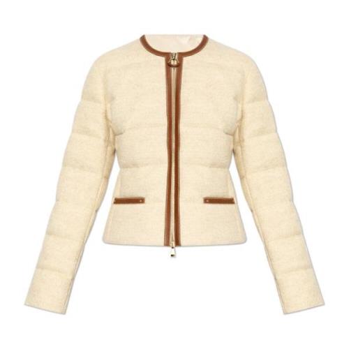 Jas Serinde Moncler , Beige , Dames