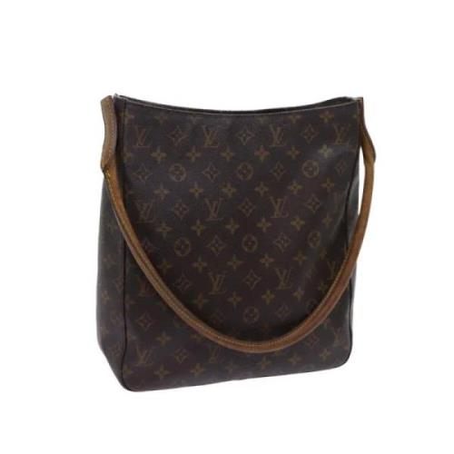 Pre-owned Canvas louis-vuitton-bags Louis Vuitton Vintage , Brown , Da...