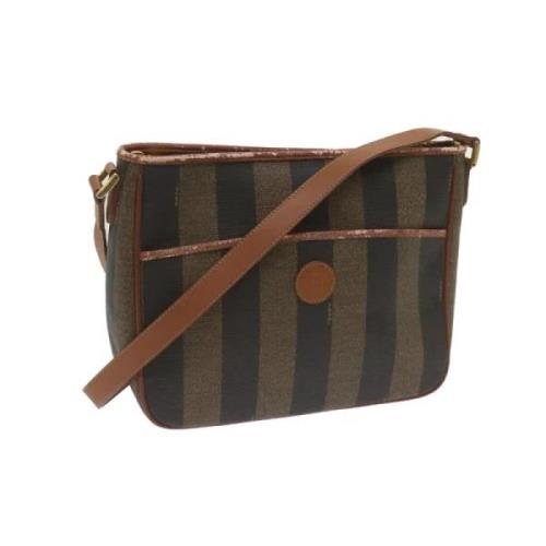 Pre-owned Canvas fendi-bags Fendi Vintage , Brown , Dames