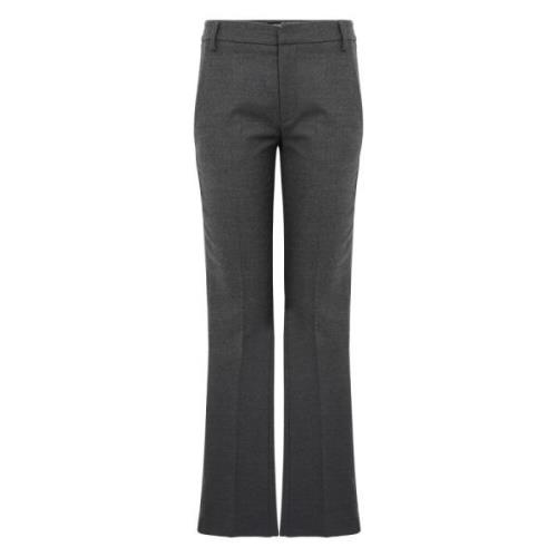 Grijze Casual Broek Dondup , Gray , Dames