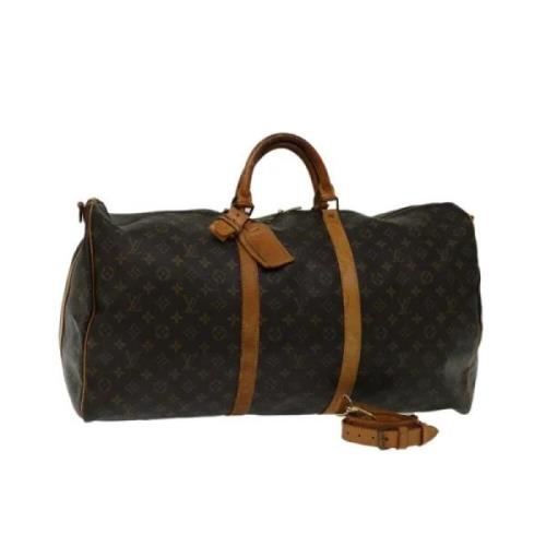 Pre-owned Canvas louis-vuitton-bags Louis Vuitton Vintage , Brown , Da...