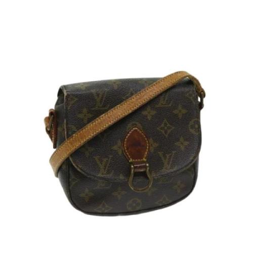 Pre-owned Canvas louis-vuitton-bags Louis Vuitton Vintage , Brown , Da...